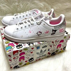 Adidas x Sanrio Hello Kitty Stan Smith Sneakers Size 6 – Brand New in Box